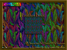 Feather Frolic Seamless Texture Set