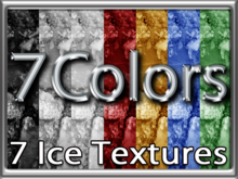 Zoy Texture [ Ice 02 ] Seamless - 7 Colors