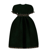 @BB Baby@ Velvet Holiday Dress - Pine