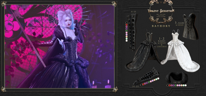 Violent Seduction - Bathory Stole (Purple)
