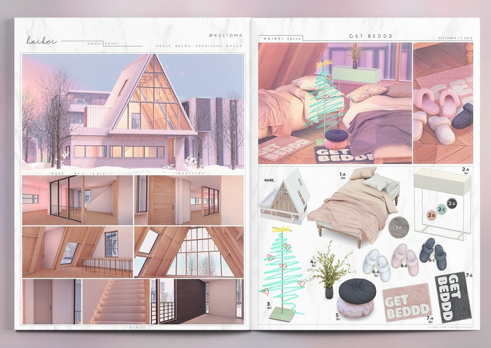 :HAIKEI: GET BEDDD / GACHA / 2-B