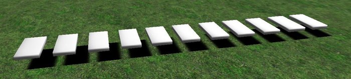 ***Qs 1 Prim Walkway with Shade Prim 