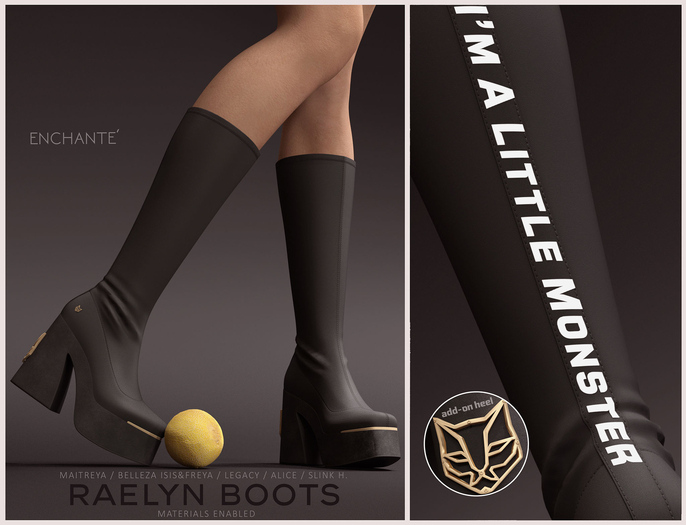 [Enchante'] - Raelyn Boots - DEMO