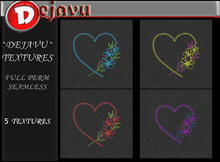 ^Dejavu^ Full Perm Valentines Heart Texture 13