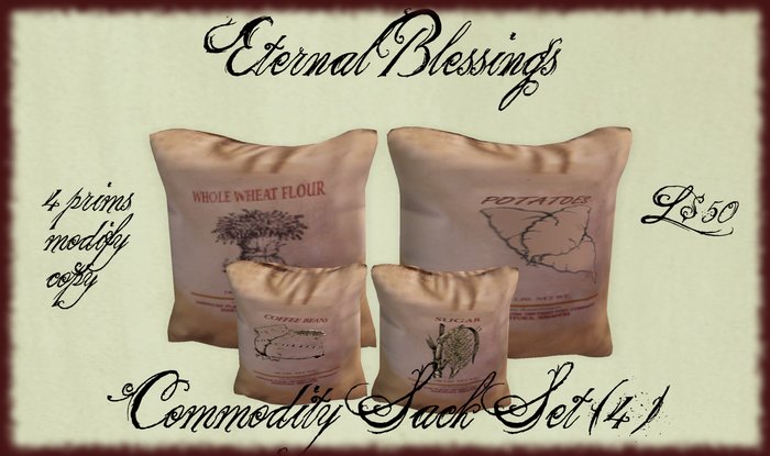 Eternal Blessings Commodity Sack Set (4)-boxed