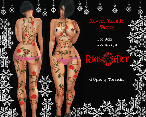 [RiasArt]-Advent Calendar-BOM/OMEGA TATTOO