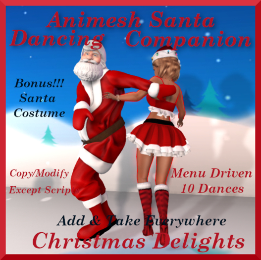 Animesh Santa Dancing Companion