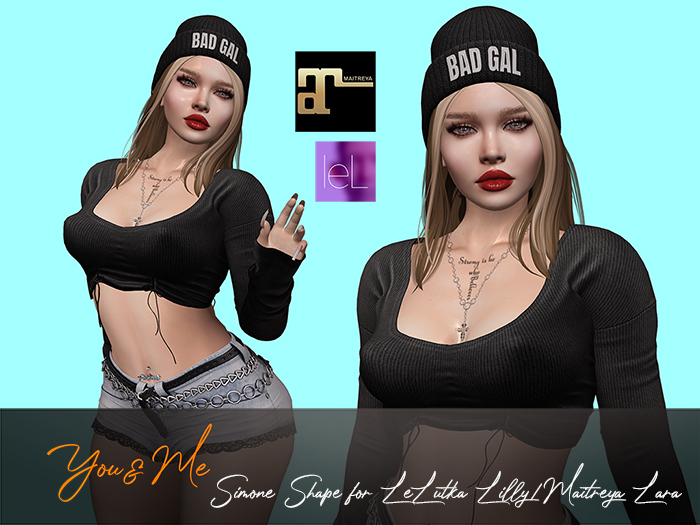Simone Shape for Lelutka Lilly / Maitreya Lara