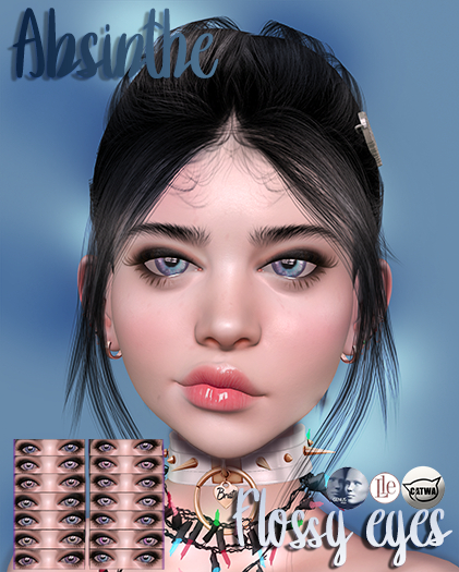 Absinthe - flossy eyes - catwa/lel/genus