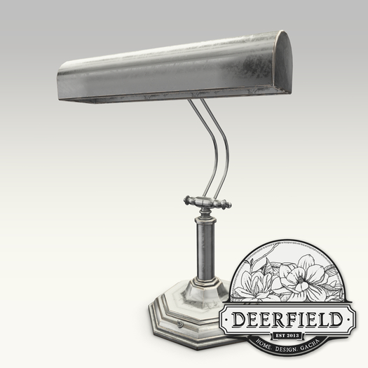 12 Fancy Decor: Printmaker's Lamp (silver)