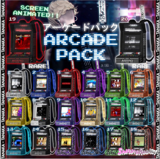 Second Life Marketplace - [TNK] ARCADE_PACK - WAVE #9