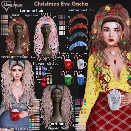 #8{Limerence} Terri hair-Set8