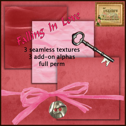 ~TJ~  Falling In Love Valentine Textures