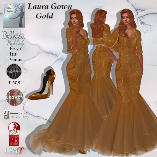 Laura Gown Gold (ADD ME!!!)