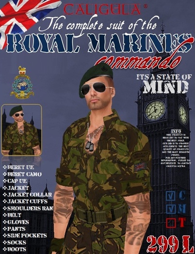 ROYAL MARINES SUIT