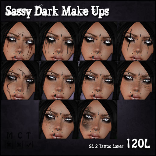 [Sassy Kitty Designs] Dark MakeUps SL 2