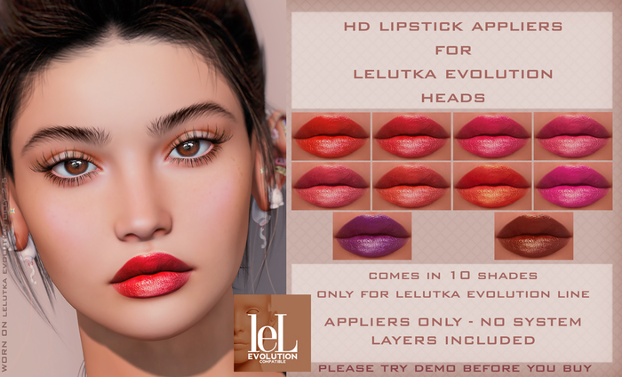 DEMO [SYN] - HD Lipstick NewYork LELUTKA EVO