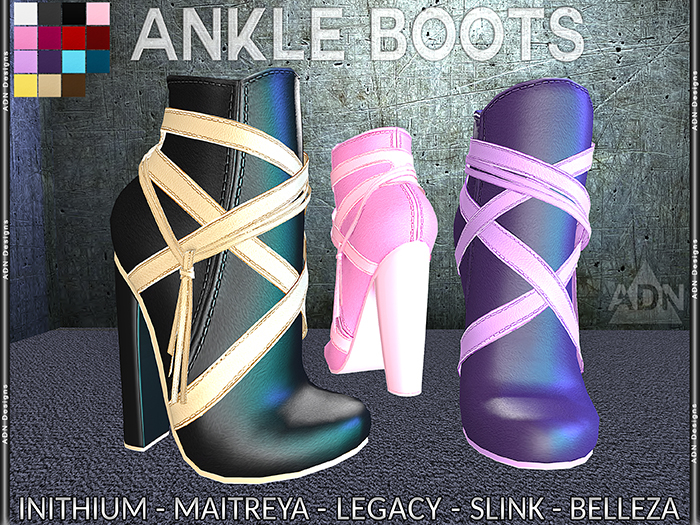 ADN Ankle boots INITHIUM MAITREYA LEGACY SLINK BELLEZA