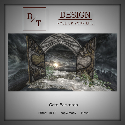 R/T - Gate Backdrop [wear to unpack]