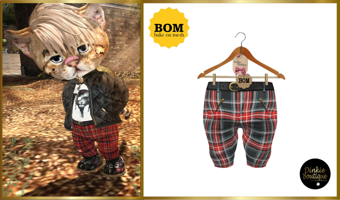*DB* DINKIES SOLLY BOM PANTS* blue