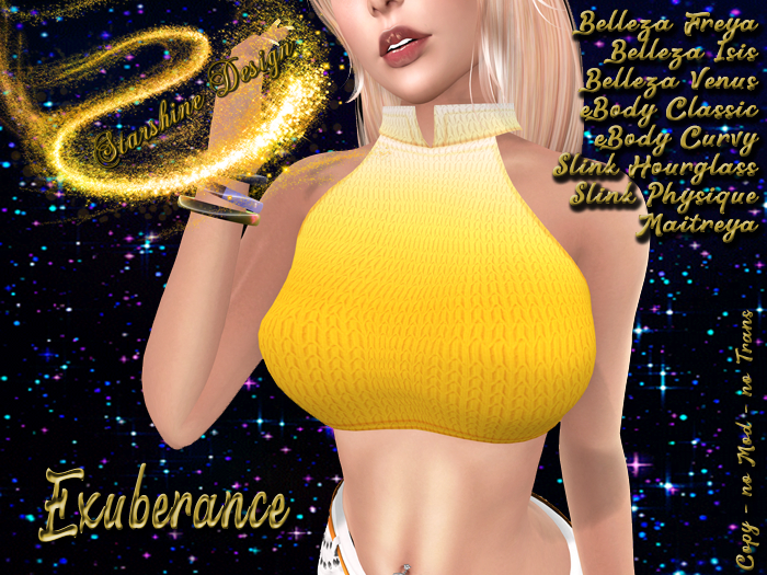~✯SD✯~ F050 Cropped Top [Exuberance]