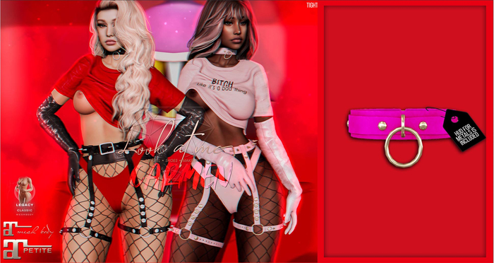 Look At Me. Carmen : chocker - fuchsia