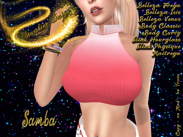 ~✯SD✯~ F050 Cropped Top [Samba]