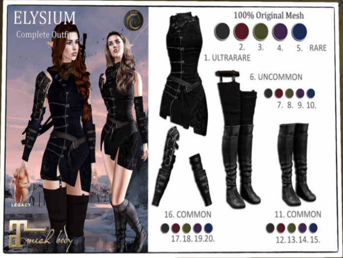07 - [JANGKA] ELYSIUM Boots 02 RED Box [MAITREYA] [UNCOMMON]