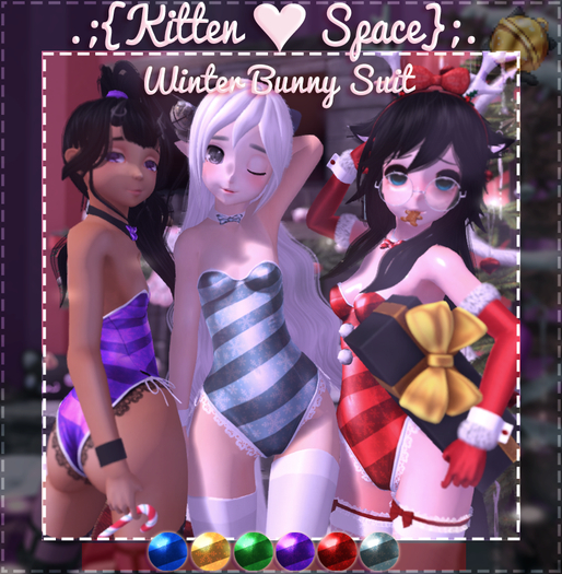 .;{Kitten Space};. - Winter Bunny