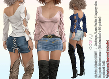 adorsy - Olivia Denim Skirt Fatpack - Maitreya/Legacy/Lara Petite