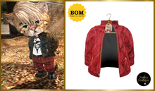 *DB* DINKIES CAL BOMBER JACKET* red