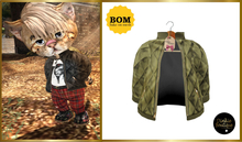 *DB* DINKIES CAL BOMBER JACKET* olive