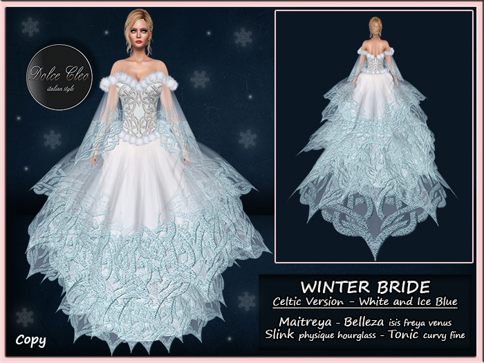 WINTER BRIDE DRESS ♥ CELTIC VERSION [DEMO]