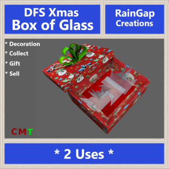 Second Life Marketplace - DFS Xmas Box Of Glass