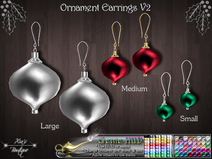 Ornament Earrings V2