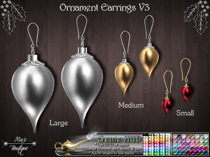 Ornament Earrings V3