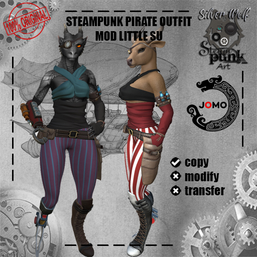 SW - Steampunk Outfit Pirate Little Su Female Jomo (Box)
