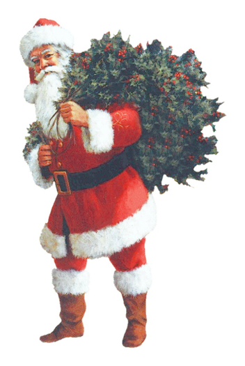 ART VINTAGE ST NICK FANTASMAGORIA BY FLAME
