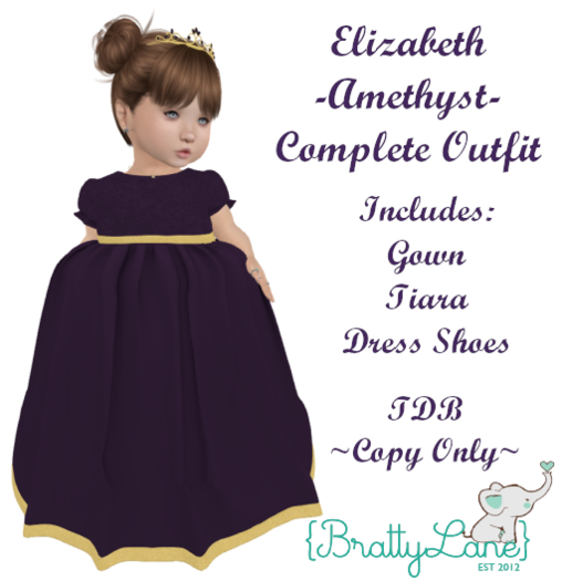 {BL}Elizabeth Complete Outfit-Amethyst