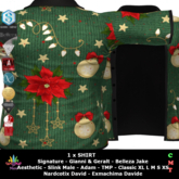 M - Open Shirt - Christmas Decor #10 - Most Fits Mens