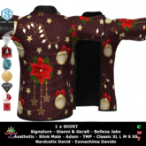M - Open Shirt - Christmas Decor #8 - Most Fits Mens