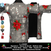 M - Open Shirt - Christmas Decor #7 - Most Fits Mens