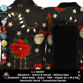 M - Open Shirt - Christmas Decor #6 - Most Fits Mens