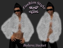 Bad Girl fetter Bolero/Jacke(Jacket) weiss(white)