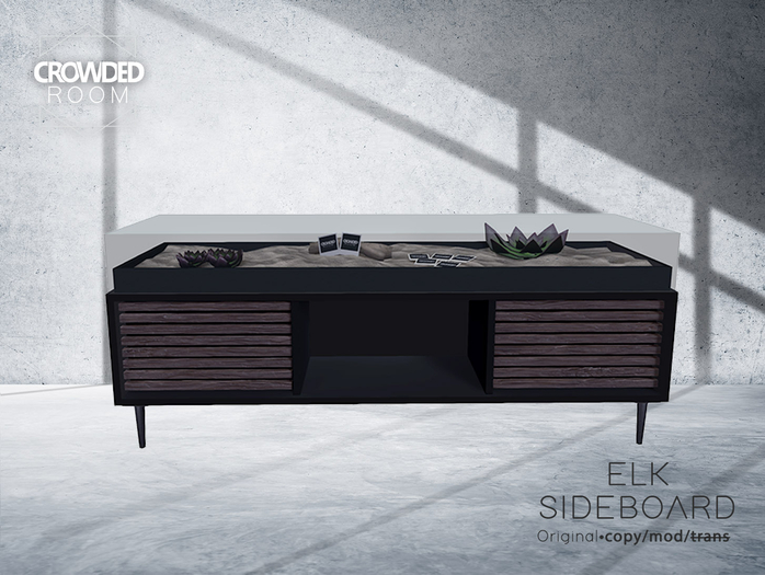 Crowded Room - Elk Sideboard - Black
