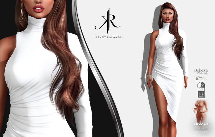 [KR] SEPHORA DRESS -WHITE-  (wear)
