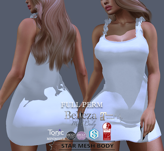 SALE!!! 0243 {AVRORA} FP-61 DRESS FULL PERM