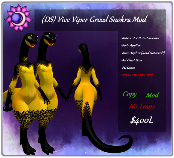 (DS) Vice Viper Greed Snokra Mod