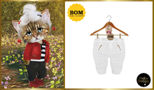 *DB* DINKIES GRAY SWEATPANTS* white