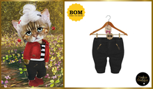 *DB* DINKIES GRAY SWEATPANTS* black